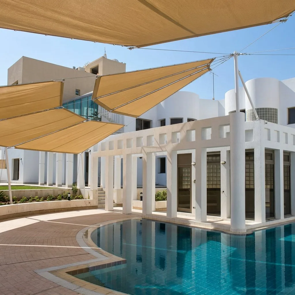 Gazebo & Conical Tensile Canopy